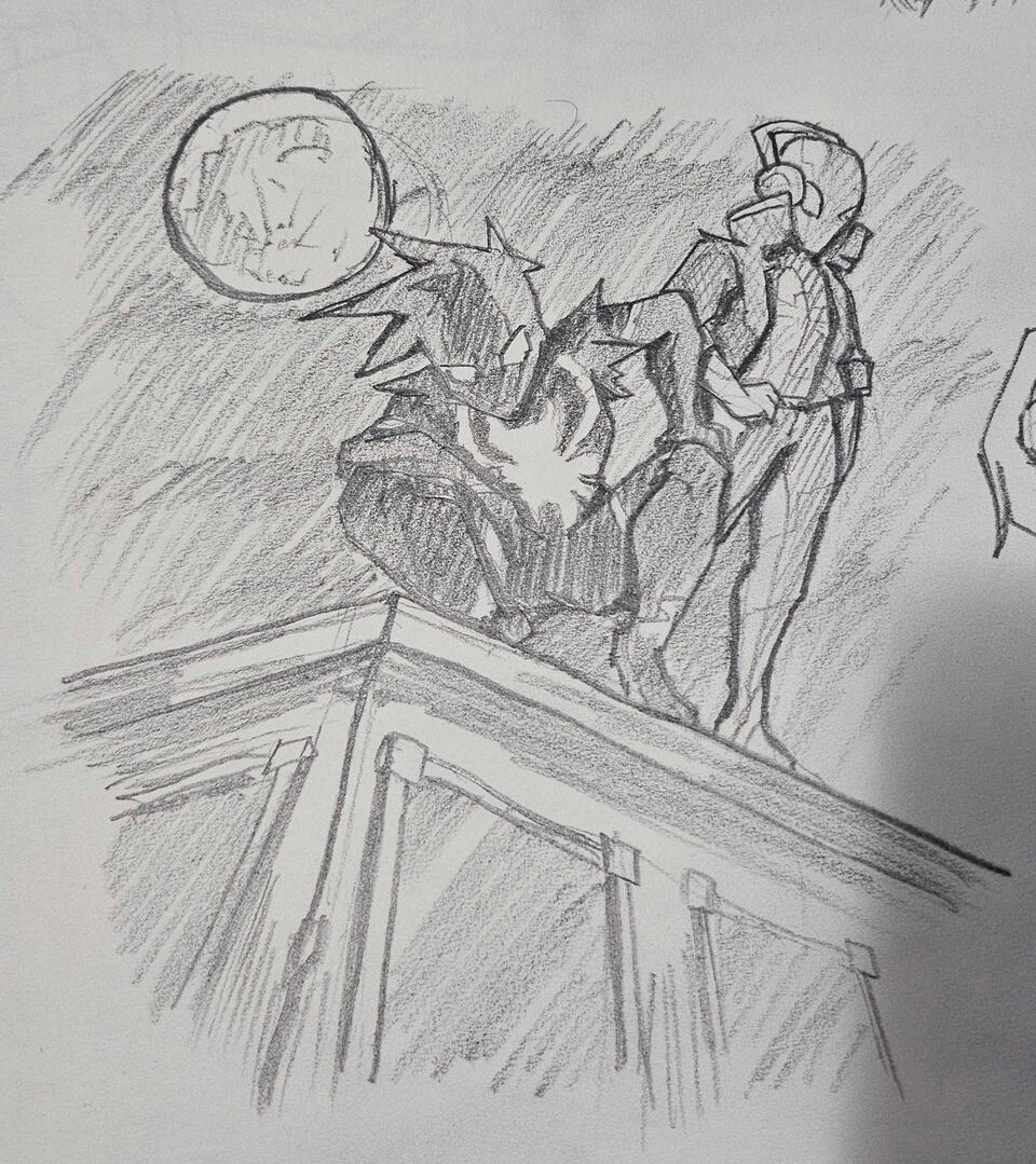 [Chaos on Rooftop]