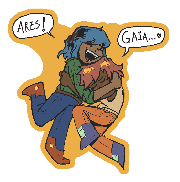 [Ares and Gaia]